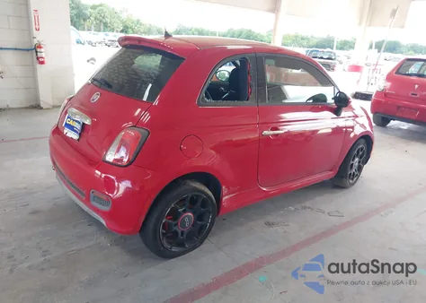 2015 Fiat 500 Sport из США, поврежденный, VIN 3C3CFFBR7FT653189